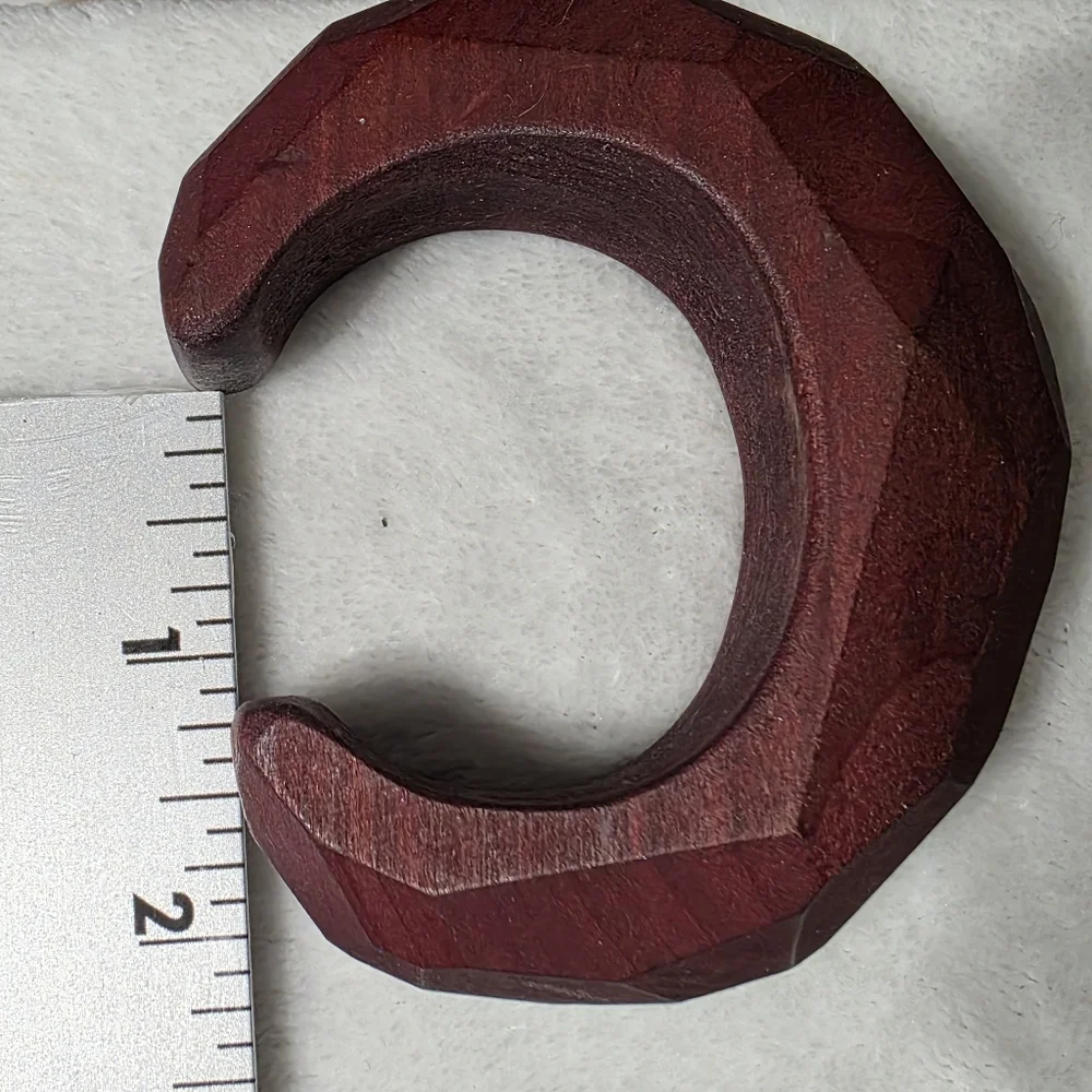 Monies Vinrage Wooden Bracelet In EUC